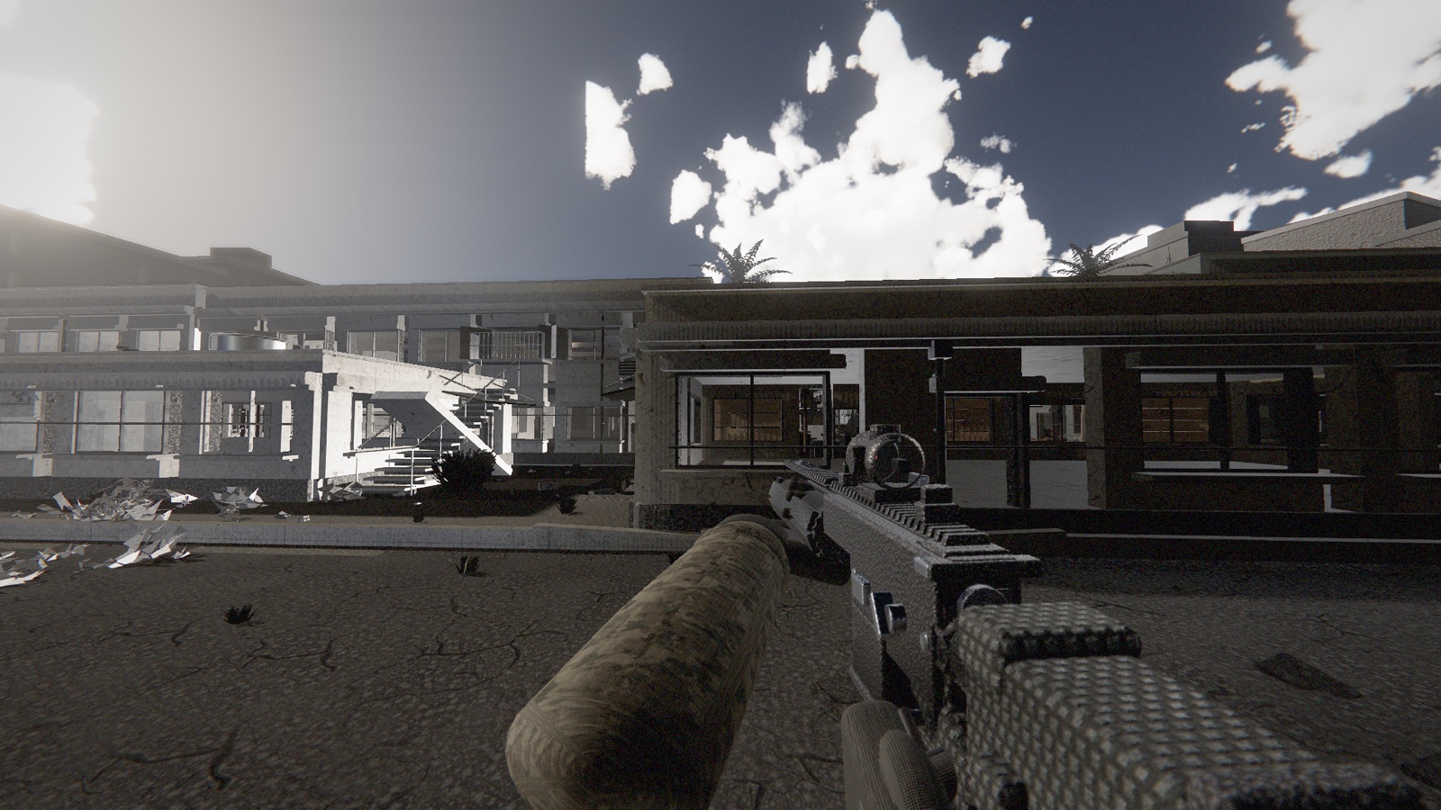 Wide establishing shot across the map